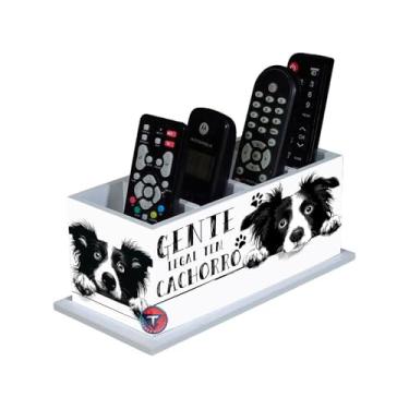Imagem de transadinhos, Porta Controle Remoto Branco Decoração Cachorro Mod01