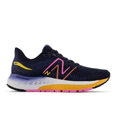 Imagem de New Balance Tênis de corrida feminino Fresh Foam 880 V12, Eclipse/damasco vibrante, 7