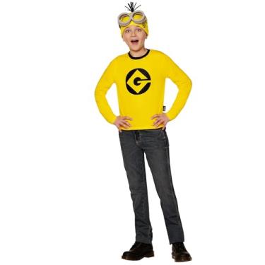 Imagem de Spirit Halloween Kids Minions Kevin Long Sleeve Costume Kit, Boys, Size CHILD EXTRA SMALL, Multicolor