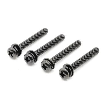 Imagem de ReplacementScrews Parafuso de substituição compatível com suportes LG Base FAB30016137 – Conjunto de 4