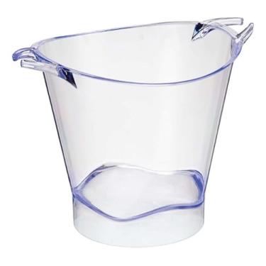 Imagem de Balde De Gelo Acrílico Cristal 4,5 Litros (Cristal Neon)