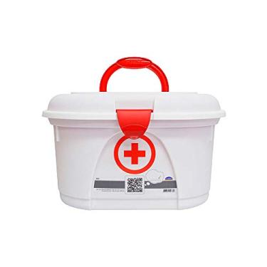 Imagem de Caixa Farmácia com divisória removivel Plasútil 5, 4 L