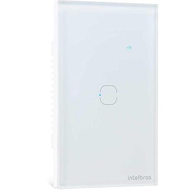 Imagem de Interruptor Touch Inteligente Compatível com Alexa Com 1 Tecla EWS 1001 Branco Intelbras