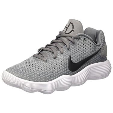 Imagem de Nike Hyperdunk 2017 Low Tênis masculino de basquete, Cinza claro/preto/cinza lobo/branco, 44