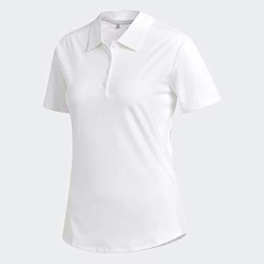 Imagem de adidas Golf Ultimate Short Sleeve Polo, White, Small