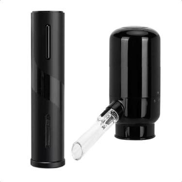 Imagem de Kit Aerador Decanter E Abridor Saca Rolhas Recarregável Usb - Unyhome