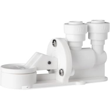 Imagem de iSpring Detector de Vazamento e Válvula de Desligamento para Sistemas de Filtragem de Água iSpring com Conexão Rápida de 0,6 cm, Branco