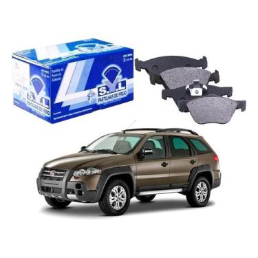 Imagem de Pastilha Freio Dianteira Palio Adventure 1.8 2011 A 2016 - SYL