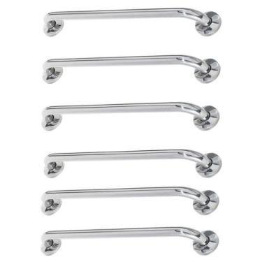 Imagem de Alça De Apoio 60cm Kit 6 Unidades Suporte Segurança Idoso Criança Gest