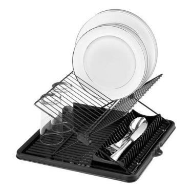 Imagem de Escorredor flex dobravel black - Arthi