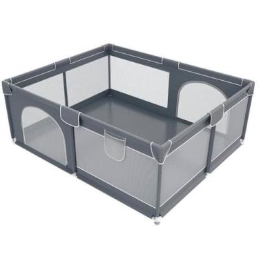 Imagem de Cercado Para Bebê Brincar Grande Infantil Cercadinho Chiqueirinho 180x