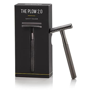 Imagem de MANSCAPED® The Plow® 2.0 Premium lâmina única lâmina dupla lâmina navalha de segurança facial para homens