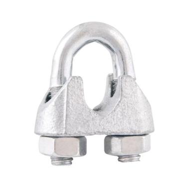 Imagem de 10un Grampo Para Cabo de Aço Clips Presilha 3/4 Pol Rayco