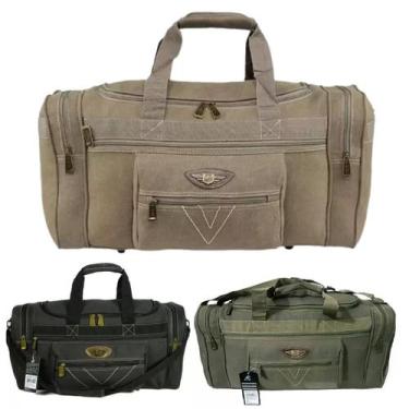 Imagem de Bolsa de Viagem Grande Masculina Feminina Reforçada Trabalho Viagem Es