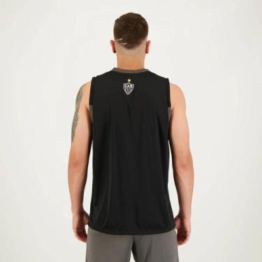 Imagem de Regata masculina atlético mineiro camiseta sandbox galo oficial - Braz