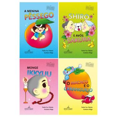 Imagem de Coleção Canoa: Contos Antigos Japoneses - 4 livros infantis - Kit de L