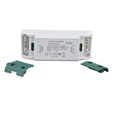 Imagem de Transformador de Energia LED, 12V DC 24W 5A Driver LED Adaptador de Tensão de Corrente Constante Transformadores de Driver de Energia, Transformadores de Iluminação de Baixa Tensão