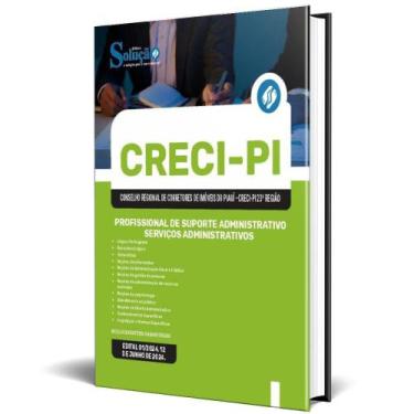 Imagem de Apostila Creci Pi 2024 Profissional Suporte - Editora Solucao