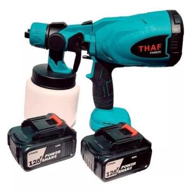 Imagem de Pistola de pintura / pulverizador  a bateria thaf (180w) - THAFF