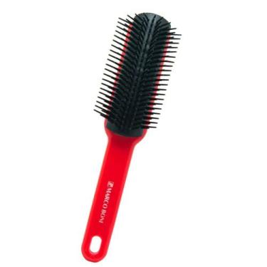 Imagem de Escova Pompadour Profissional Topetes Vermelha Marco Boni, Pompadour 7