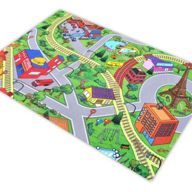 Imagem de Pista para Carrinho Hotwheels Férias Paris Bombeiro 1,4x1,0m - PlimSho