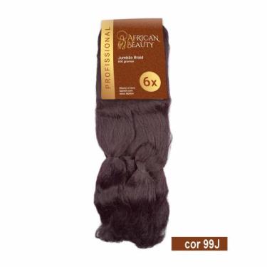 Imagem de Jumbo Jumbão 800 Gramas Cabelo African Beauty 2 Pacotes - bbless, 99j