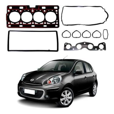 Imagem de Jogo Junta Cabeçote Fibra March 1.0 16v Flex 2011 A 2014 - Taranto