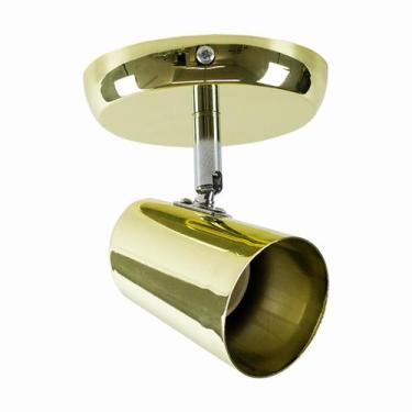 Imagem de Spot De Sobrepor New Short Direcionável MR16 Dourado Llum - Bronzearte