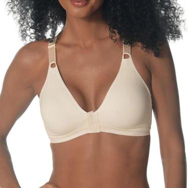 Imagem de Sutiã Sustentação DeMillus 61054 Cotton, 50, Pérola