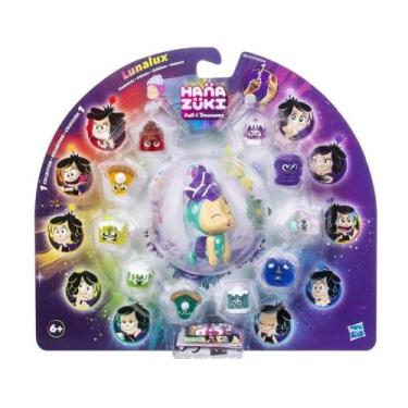 Imagem de Hanazuki conjunto com 10 tesouros e um unicornio hasbro, Azul e roxo, 
