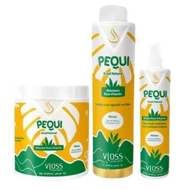 Imagem de Vloss Kit Profissional Pequi 3 Produtos G