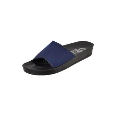 Imagem de sandalia anabela ortopedica feminina chinelo anti stress  casual confo