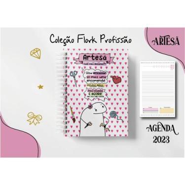 Imagem de Agenda Flork personalizada 2024 - Artes da Gutti