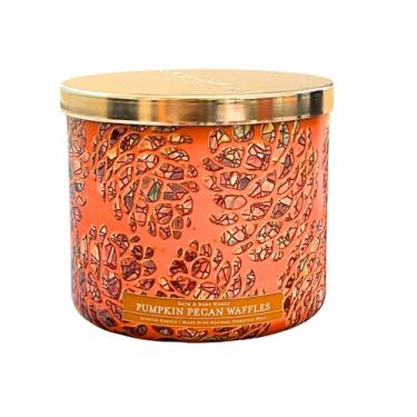 Imagem de Bath & Body Works Vela perfumada Pumpkin Pecan Waffles 3 pavios 411 g