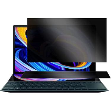 Imagem de FYDIKHN Protetor de Tela de Privacidade Projetado para Laptop ASUS ZenBook Pro 14 Duo OLED UX8402, UX8402ZE, UX8402ZA 14,5 Polegadas Filme Anti-Espião TPU 1 Unidade