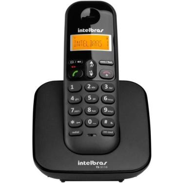 Imagem de Telefone S/ Fio Ts3110 C/Id Preto - Intelbras, Preto