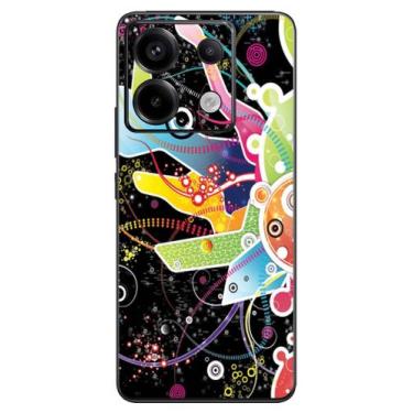 Imagem de Capa Adesivo Skin058 Verso Para Xiaomi Redmi Note 13 Pro 5G - KawaSkin