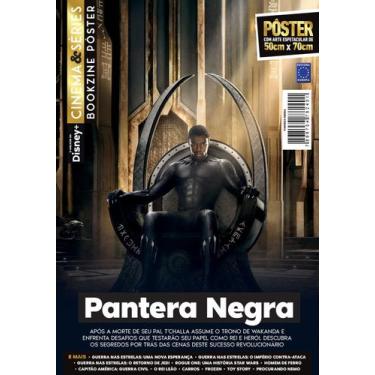 Imagem de Pôster Cinema e Séries Disney+: Pantera Negra - Arte A - Editora Europ