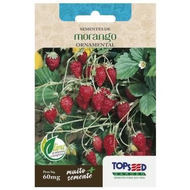 Imagem de Sementes Morango Silvestre (Ornamental) TOPSEED