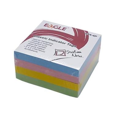 Imagem de Bloco Adesivo Stick Ease Note Eagle 75x75mm 4 Cores