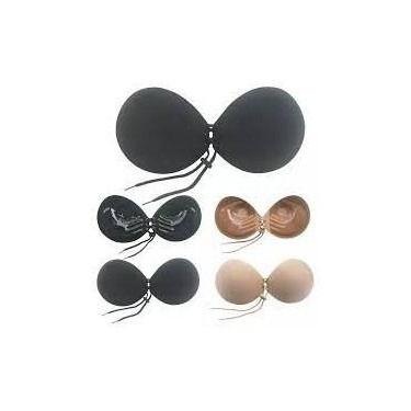Imagem de Sutiã Borboleta Ou Redondo Invisible Bra Auto Adesivo Push - oem