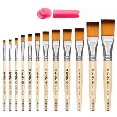 Imagem de Pincel Artístico 1 un. Modelo 424-10 Condor Rizzo Confeitaria