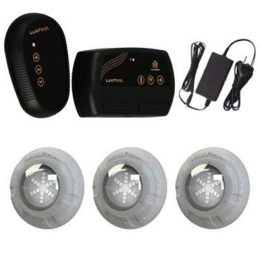 Imagem de Kit 3x LED RGB 9W ABS Piscina + Comando Wifi Alexa Luxpool, 9W