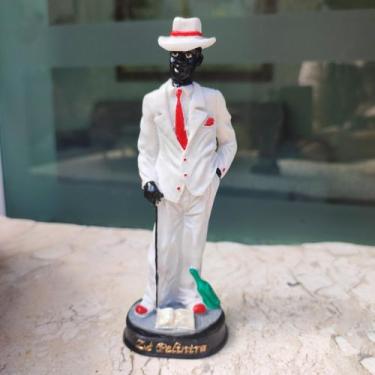 Imagem de Zé Pelintra com Bengala Imagem Orixá Em Resina 15 cm Axé - Loja Mistic