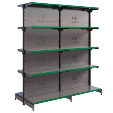 Imagem de Gôndola Centro 1 Inicial E 1 Continuação 1,70 m 40KG FIT Expositor de Supermercado Amapá