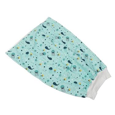 Imagem de Saia de fralda lavável, almofada de incontinência vestível de tecido de algodão sem vazamento, respirável para cochilo ou dormir à noite para adultos (G)