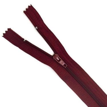 Imagem de Zíper de Nylon Fixo - 50 cm - CÍRCULO, 527 MARSALA