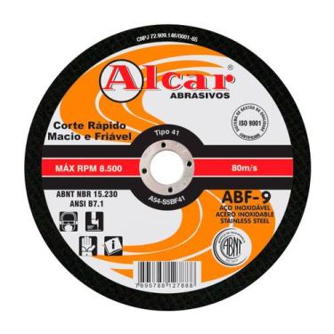 Imagem de Disco de Corte 9 x 2,00 x 7/8 ABF-9 Alcar