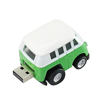 Imagem de 8GB Bus Modelo 3.0 USB Flash Drive Pen Drive Armazenamento de Dados Pen Drive Pen Drive Pen Drive USB Drive USB 3.0 Flash Drive - Verde