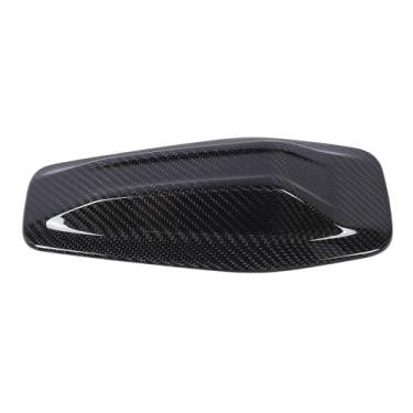 Imagem de Fin Telhado Base Aérea de Fibra de Carbono Cobertura de Telhado Decorativo Forma Barbatana Base Aérea Capa Superior do Carro para M3 2021-2024